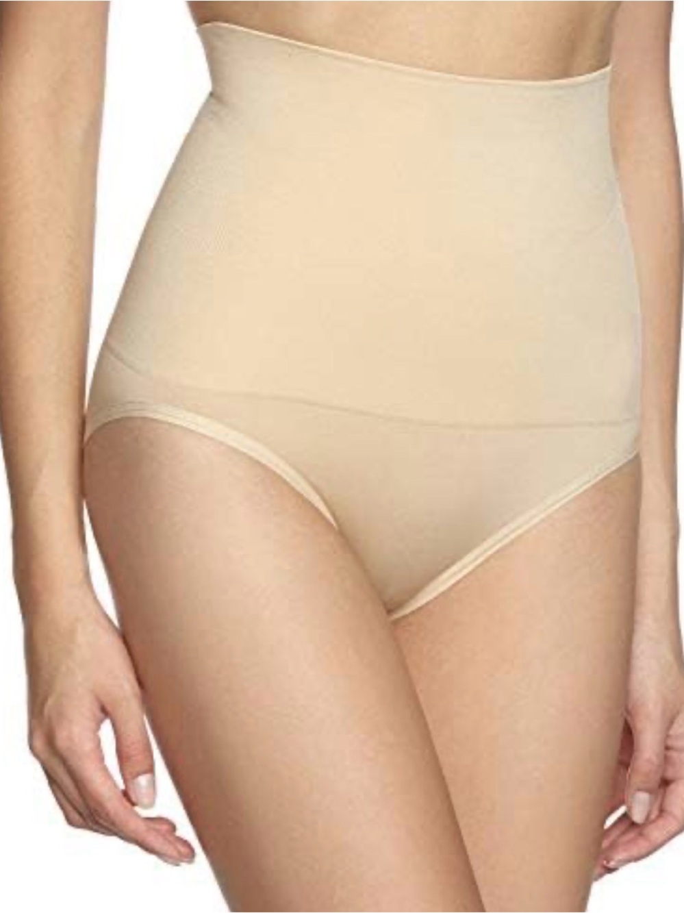 Maidenform Flexees High-Waist Shapewear Briefs in Nude